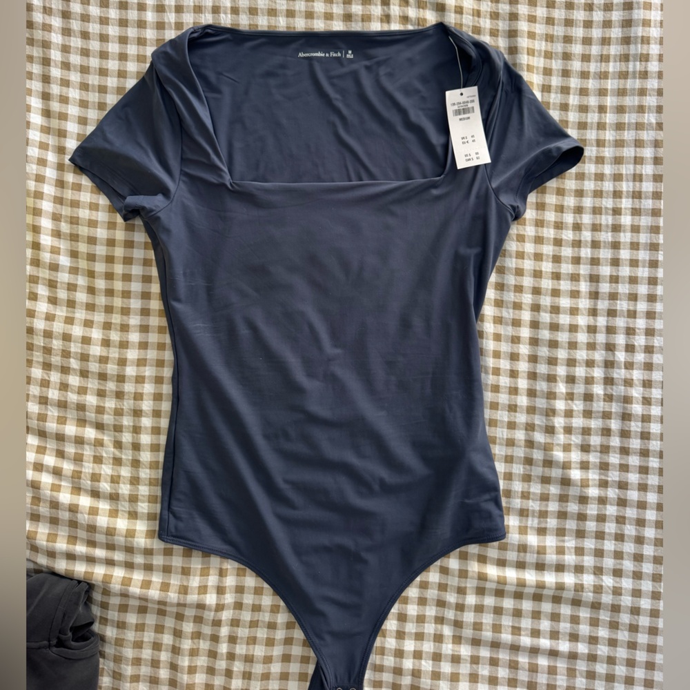 Abercrombie & Fitch Dark Gray Bodysuit